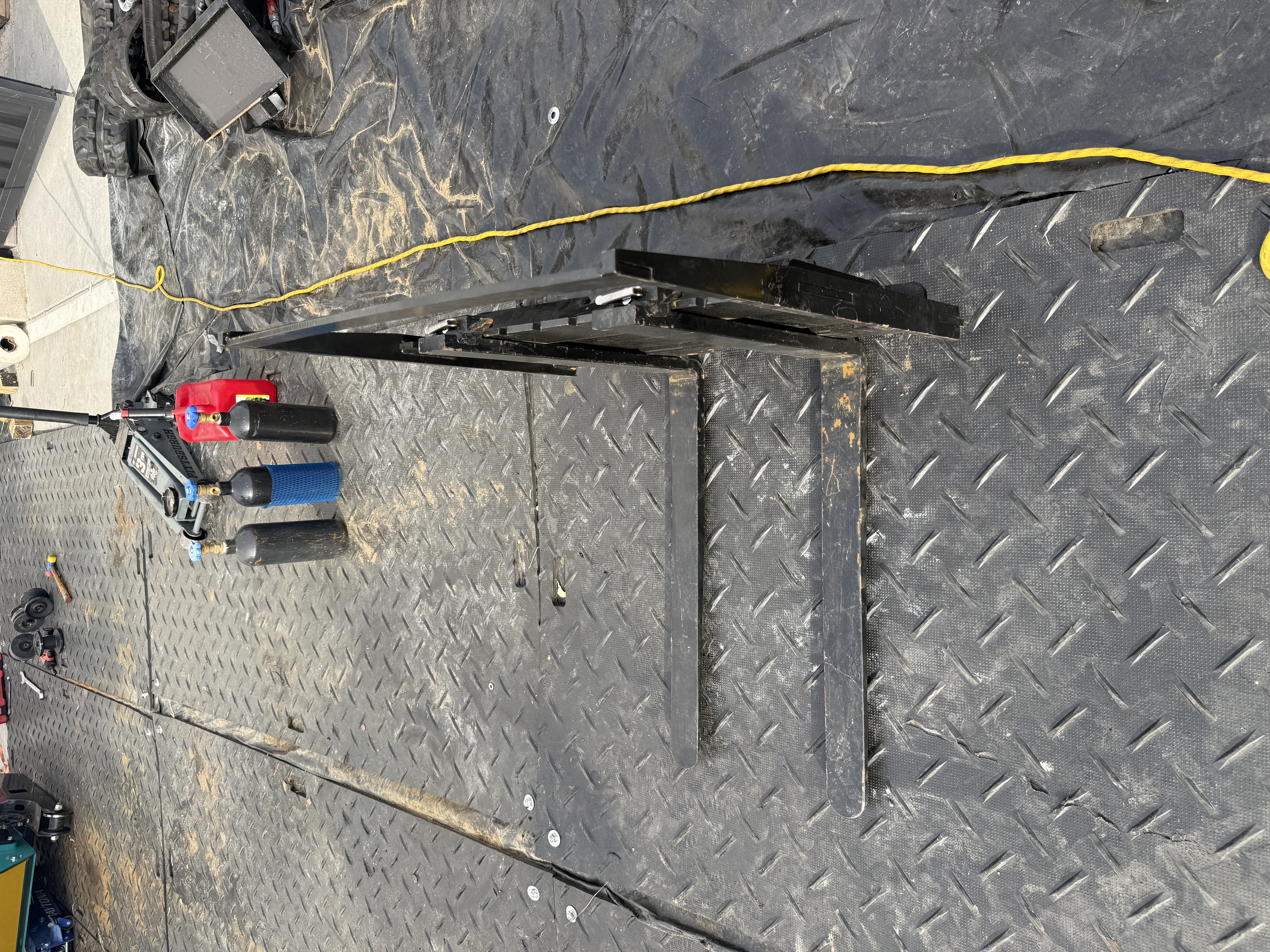 Mini Skid Steer Pallet Forks — GIYI GY-XHC