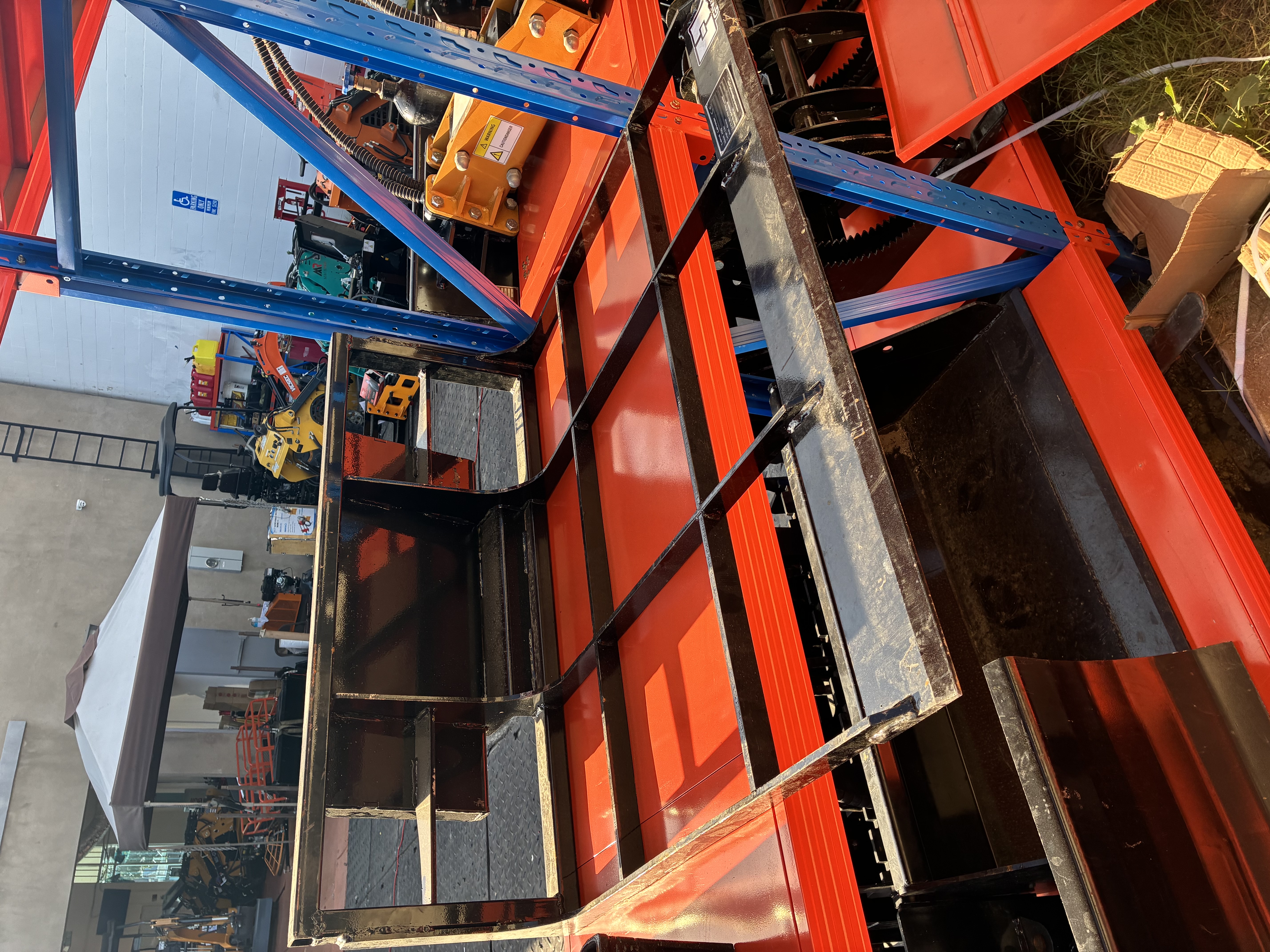 Mini Skid Steer Land Leveler — 40 in — GIYI GY-PDQ