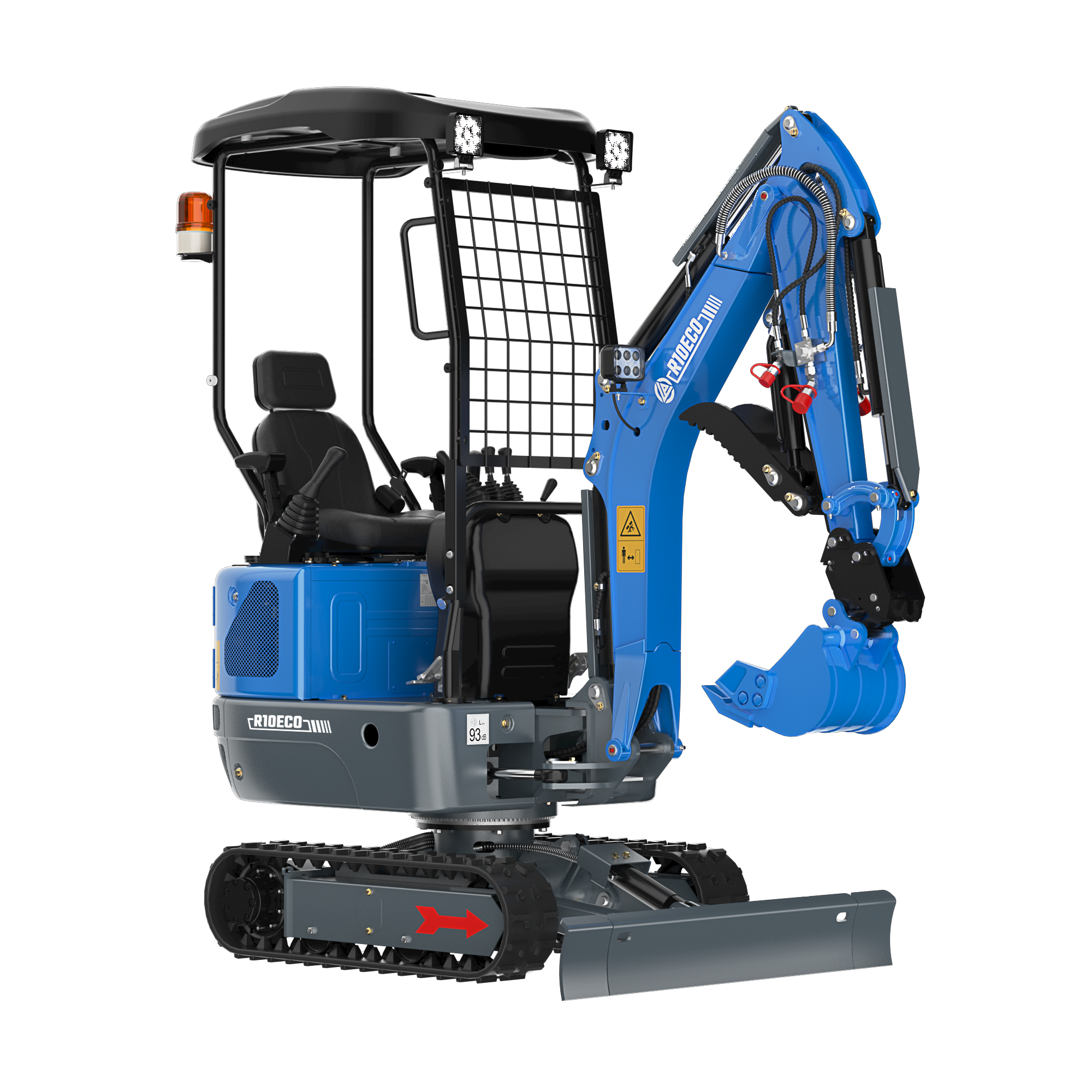 Rippa R10 ECO 挖掘机，制造商产品照片