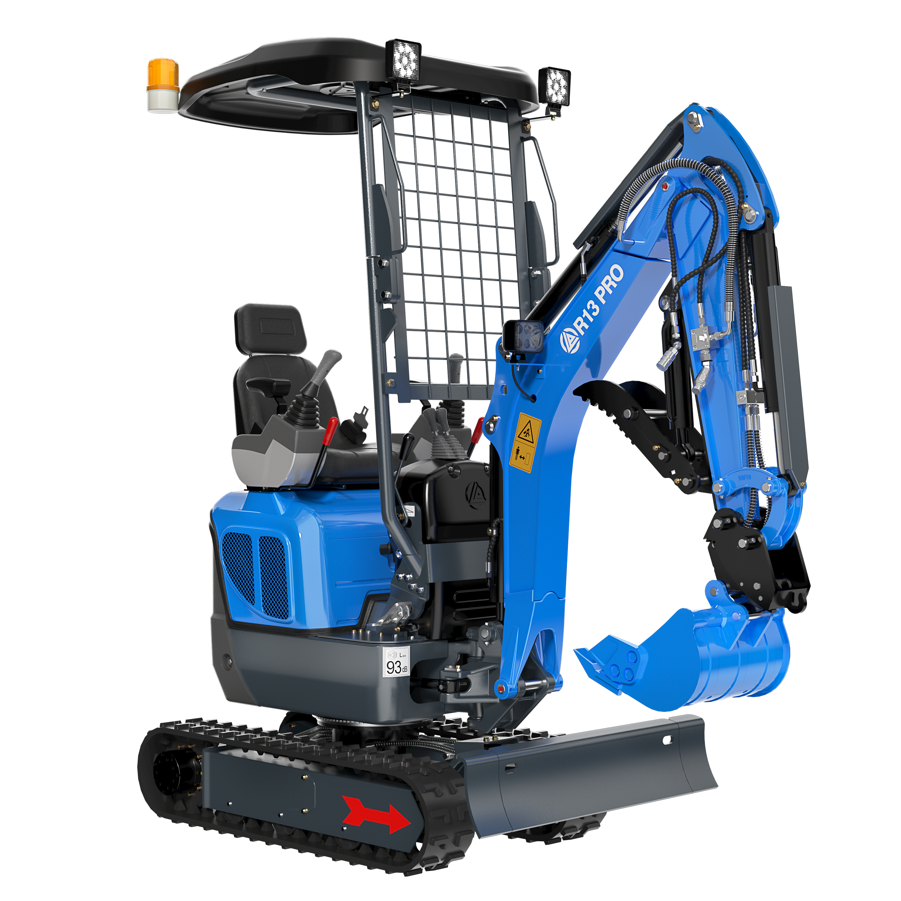 Rippa R13 PRO 挖掘机，制造商产品照片