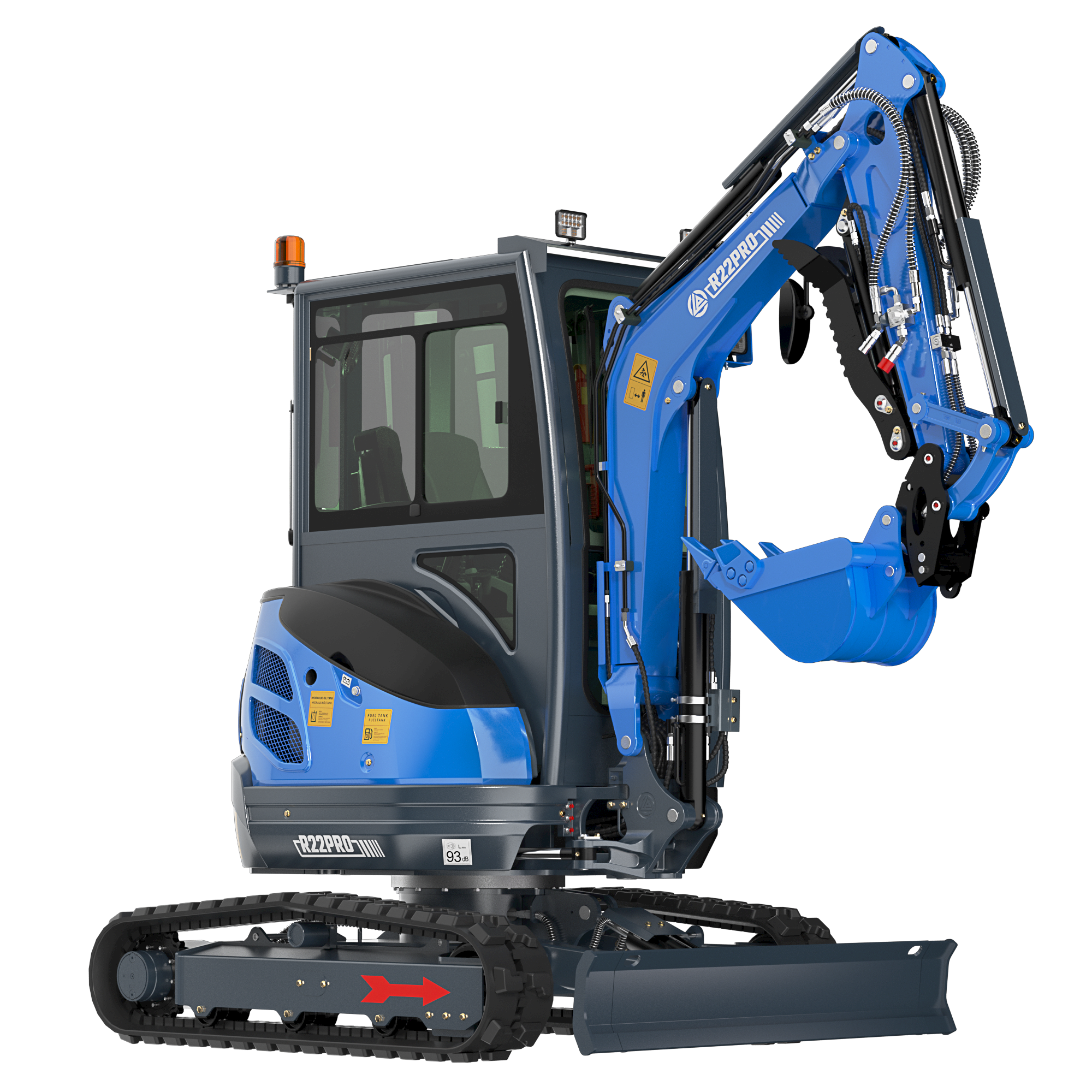 Rippa R22 PRO 挖掘机，制造商产品照片