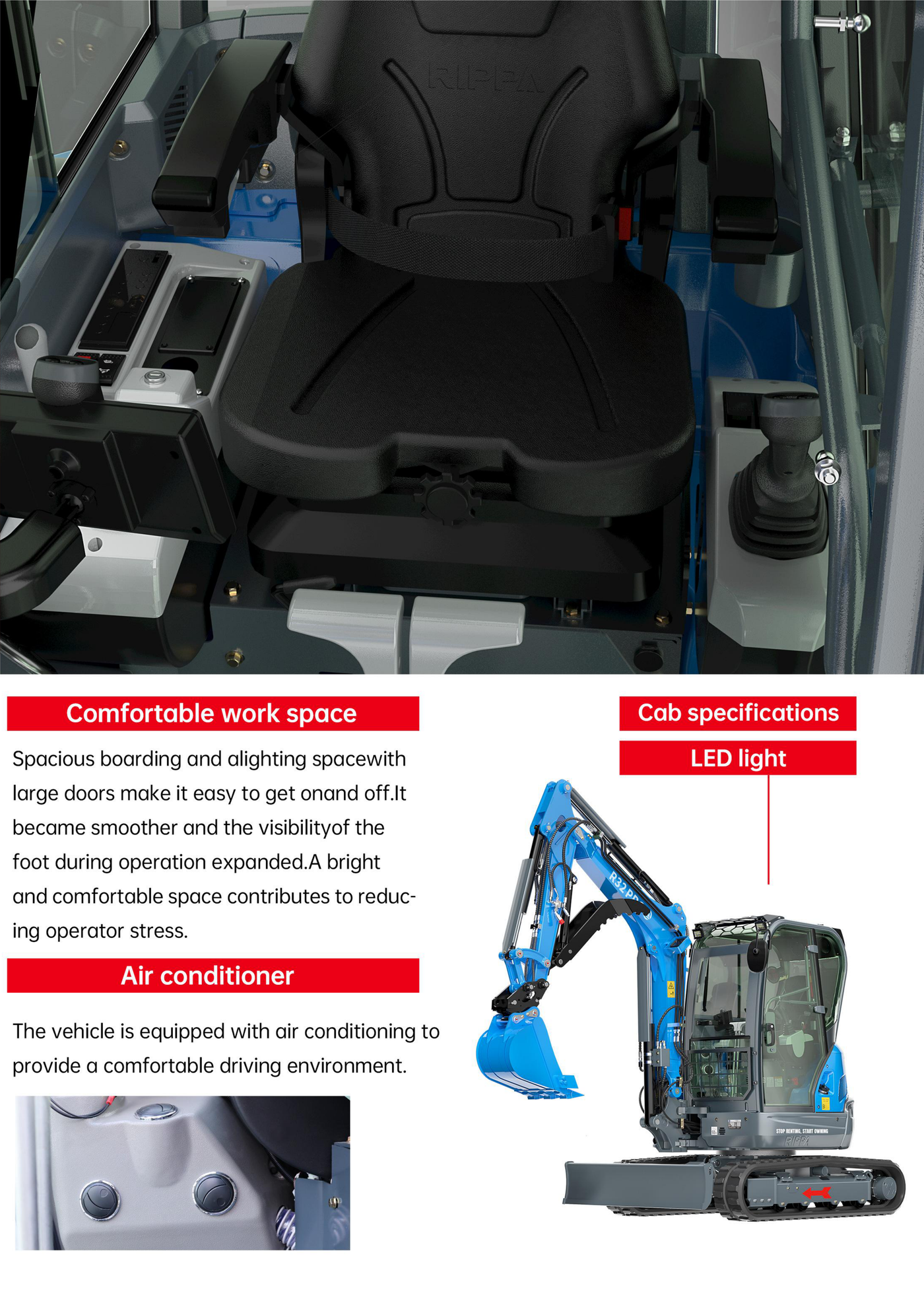 R32 PRO 产品手册第 3 页，下半部分