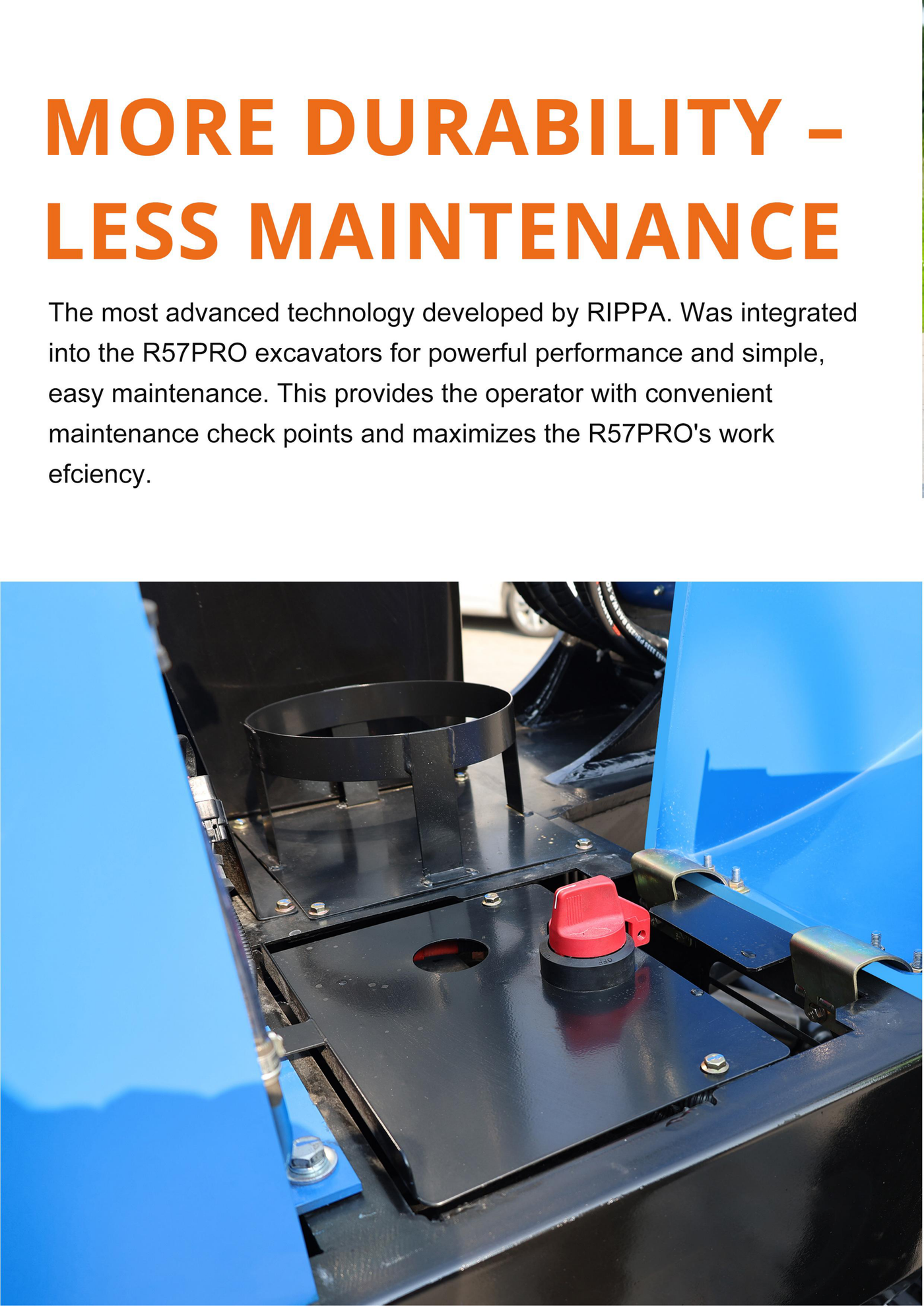 R57 PRO 产品手册第 2 页，上半部分