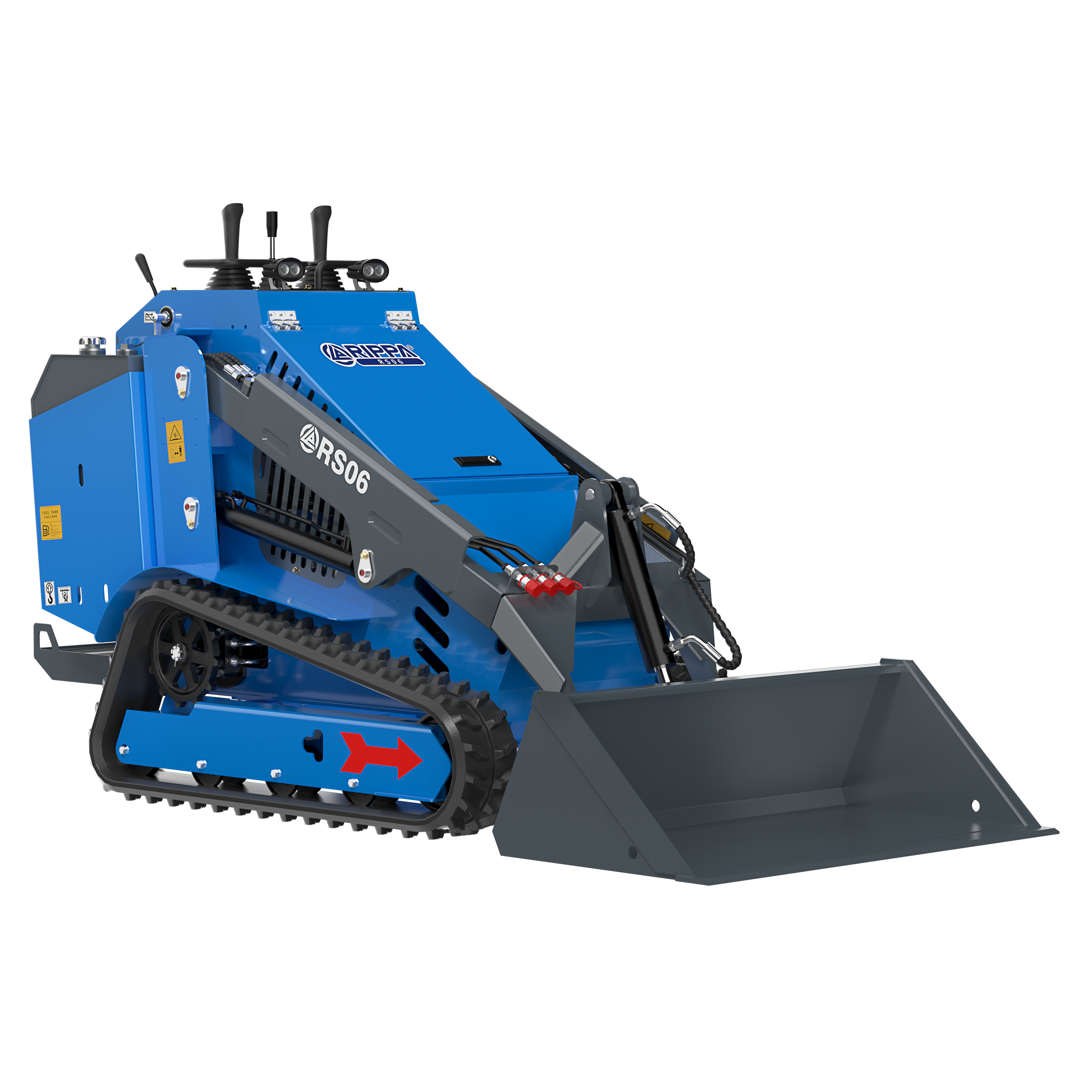 Rippa RS06 PRO skid steers, manufacturer product photograph
