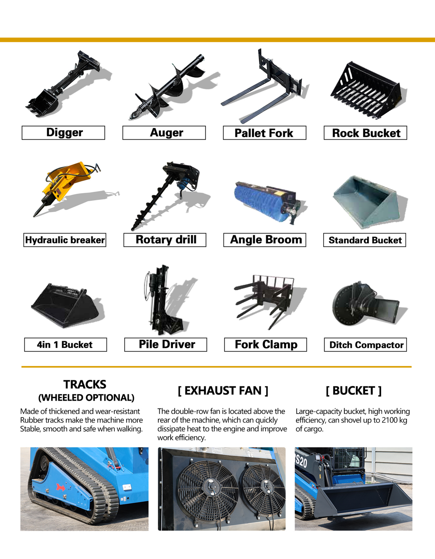 RS20 PRO 产品手册第 3 页，下半部分